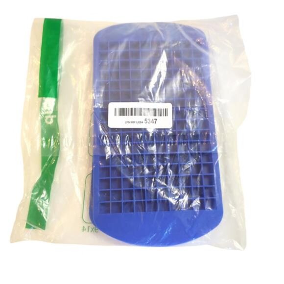 NEW ZALU 2 Packs Mini Ice Cube Trays-Flexible DIY Molds Maker, BPA Free (Blue) - Picture 2 of 4